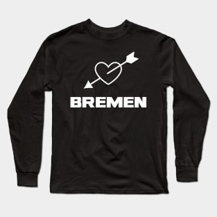 Bremen mit Herz Long Sleeve T-Shirt